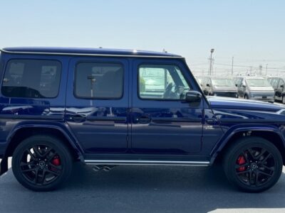 2023 MERCEDES BENZ G 63 AMG 4.0L V8 Biturbo Engine Blue Beige