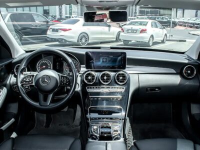 2020 Mercedes-Benz C-Class C200 Very Good Condition White Black