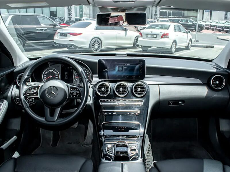 2020 Mercedes-Benz C-Class C200 Very Good Condition White Black