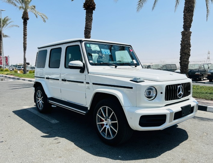 2019 MERCEDES BENZ G 63 AMG 4.0L V8 Biturbo Engine White Black