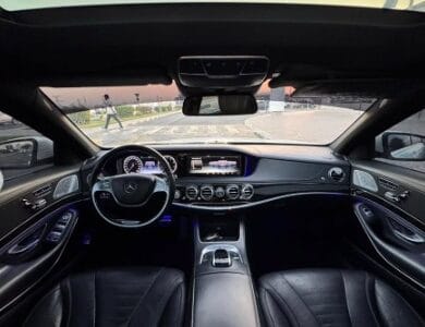 2015 MERCEDES BENZ S550 V8 AUCTION GRADE 4/B