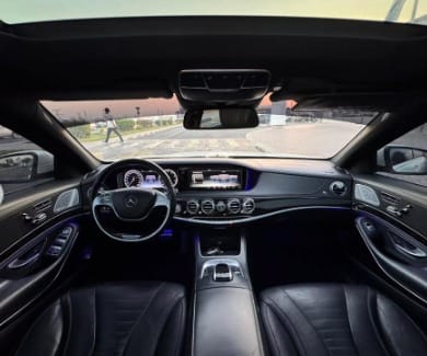 2015 MERCEDES BENZ S550 V8 AUCTION GRADE 4/B