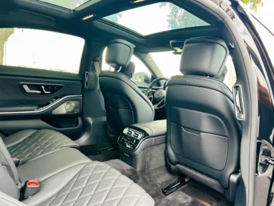 2022 Mercedes-Benz S-Class S 580 8 Cylinders Engine Black Sedan