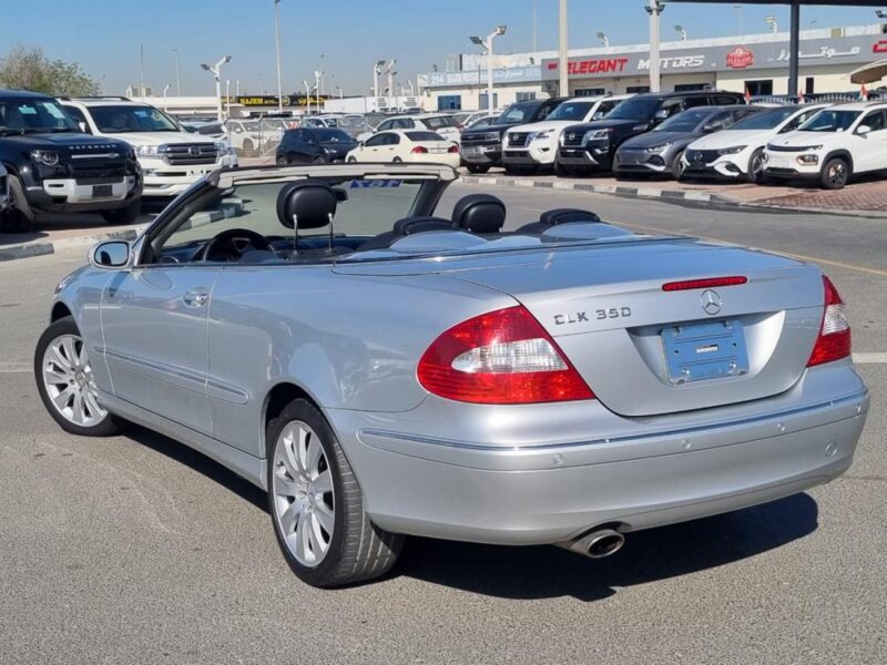 2006 Mercedes-Benz CLK 350 3.5-liter V6 Engine Silver Black