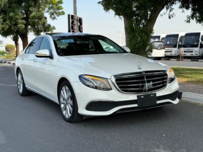 2018 Mercedes-Benz E-Class E400 4Matic White in MINT CONDITION