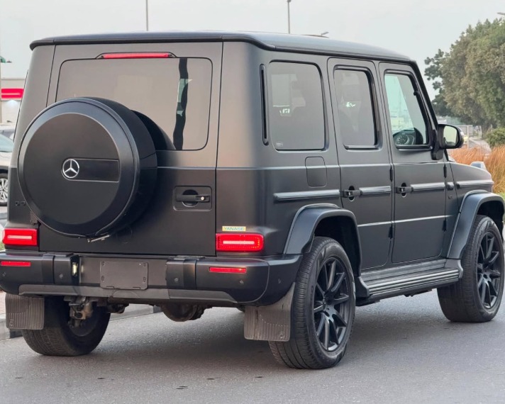 2020 Black MERCEDES BENZ G 550 AMG V8 AUCTION GRADE 4.5/A