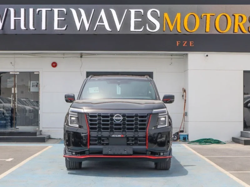 Nissan Patrol 2026 Nissan Patrol NISMO 3.5L Twin-Turbo Black Red