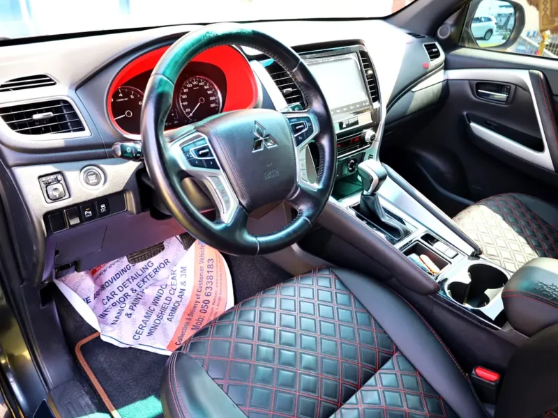 2022 Mitsubishi Montero Sport GLS 2WD 6 Cylinder Engine Grey Black