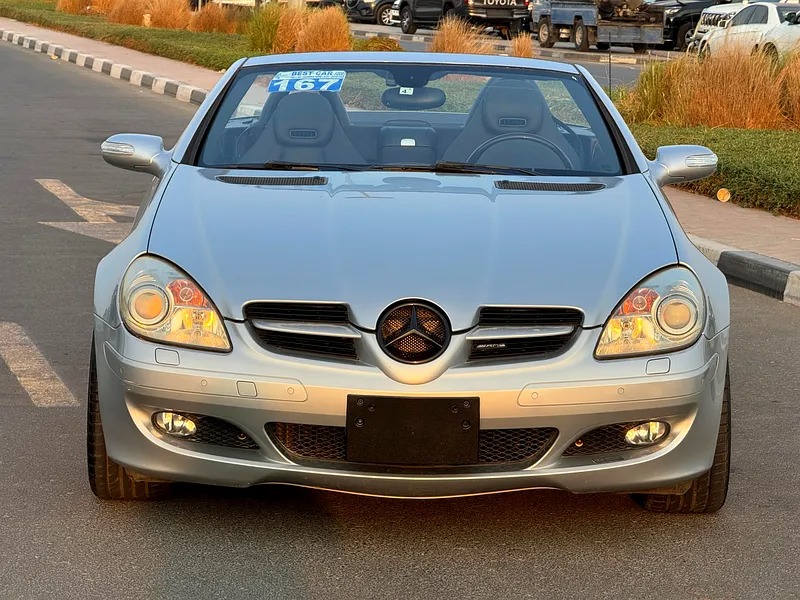 2005 Mercedes-Benz SLK-Class SLK 350 in Perfect Condition Silver Black