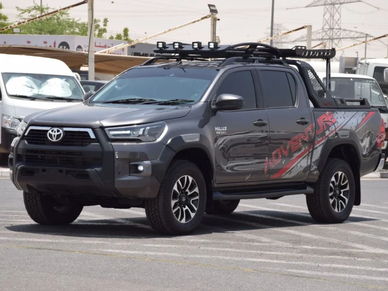 2022 Toyota Hilux S GLX 2.8L 4 Cylinder Engine AWD AT Diesel Grey Black