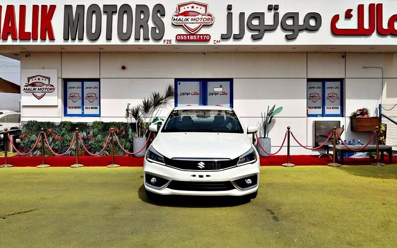 2023 Suzuki Ciaz Standard 4 Cylinder Engine Sedan GCC Specs White Beige
