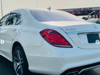 2016 HYBRID MERCEDES BENZ S 400 h 3.5-liter V6 Petrol Engine White