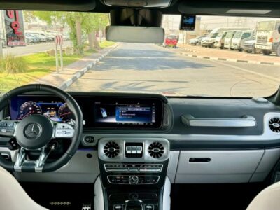 2023 MERCEDES BENZ G 63 AMG 4.0L V8 Biturbo Engine Blue Beige