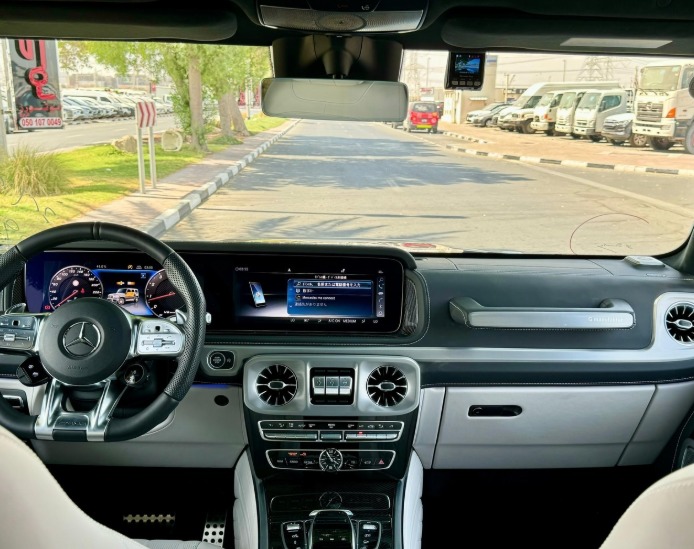 2023 MERCEDES BENZ G 63 AMG 4.0L V8 Biturbo Engine Blue Beige