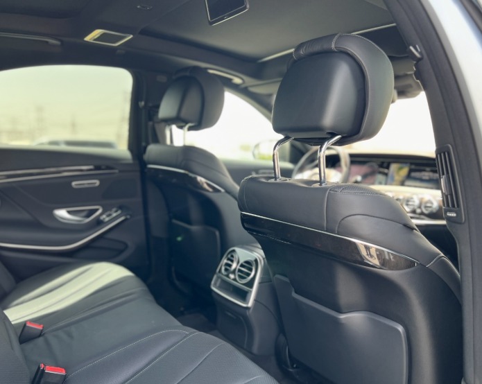 2015 MERCEDES BENZ S 400 h 3.5L V6 Hybrid Full Option Silver Black