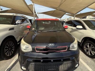 2015 Kia Soul EX 1.6 litre 4 Cylinder Engine Petrol Black GCC Specs