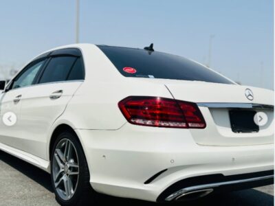 2015 MERCEDES BENZ E300 2.1L turbocharged 4-cylinder engine White Black
