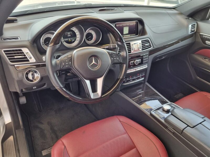 2013 Mercedes-Benz E 350 V6 Silver Red