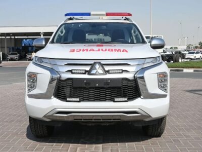 2023 Mitsubishi Pajero MITSUBISHI PAJERO SPORT 2.5L AMBULANCE 4WD A/T White Black