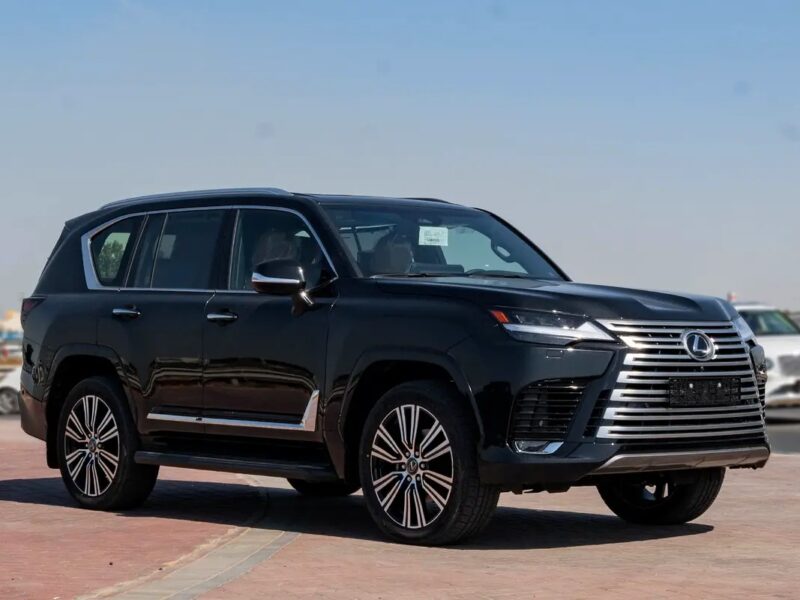 2025 Lexus LX-Series LX 600 Signature 3.5L V6 Twin-Turbocharged Black Tan