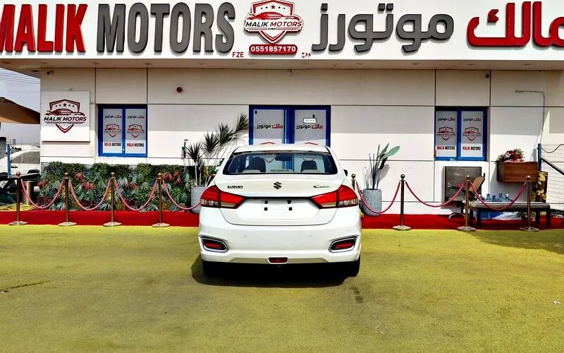 2023 Suzuki Ciaz Standard 4 Cylinder Engine Sedan GCC Specs White Beige