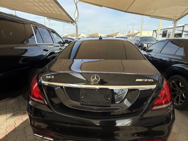 2017 Mercedes-Benz S 350 3.5 Litre 6 Cylinders Engine Black Beige