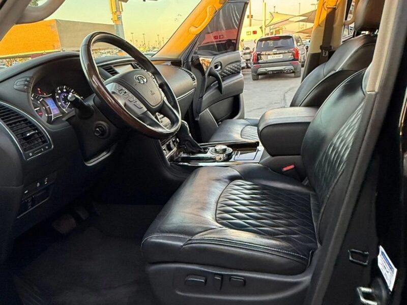 2018 Infiniti QX80 Excellence 5.6 litre 8 Cylinder Engine Petrol Black