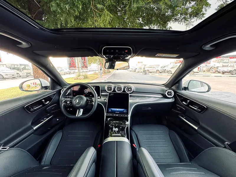 2024 Mercedes-Benz C-Class C260 L CLEAN TITLE and Neat Car White Black