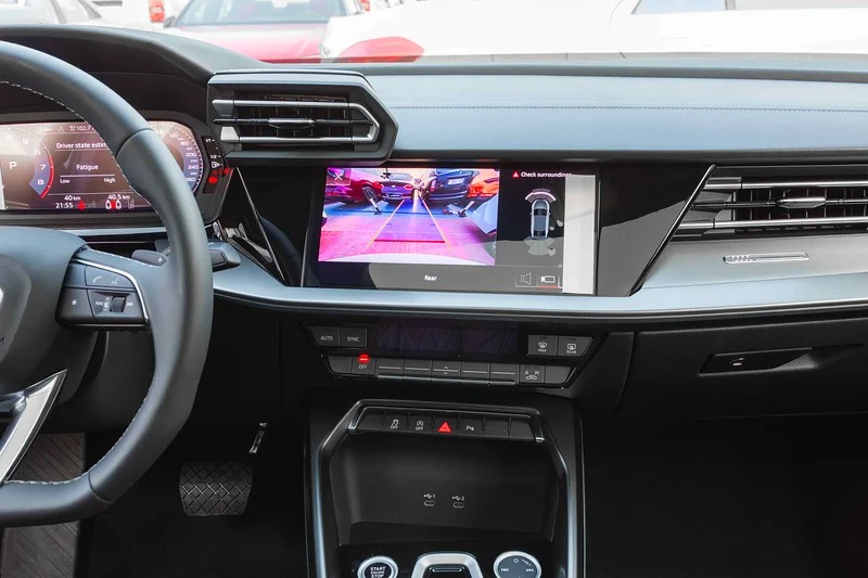 2025 Audi A3 35 TFSI S-Tronic 1.5T TFSI Turbocharged 4 Cylinder White Black