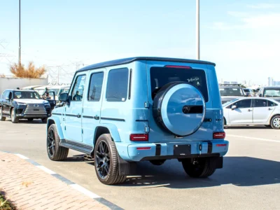 2022 Mercedes-Benz G-Class G 63 AMG 4.0 litre V8 Bi-Turbo Blue Beige