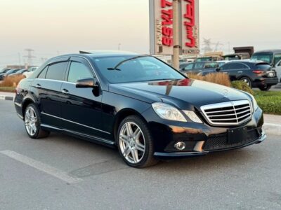 2009 Mercedes-Benz E-Class E 550 Black in Perfect Condition