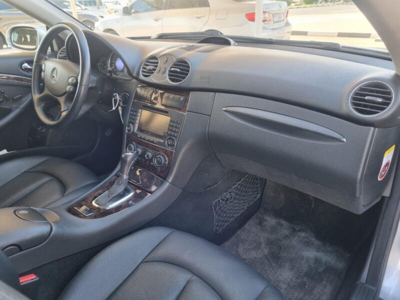 2006 Mercedes-Benz CLK 350 3.5-liter V6 Engine Silver Black