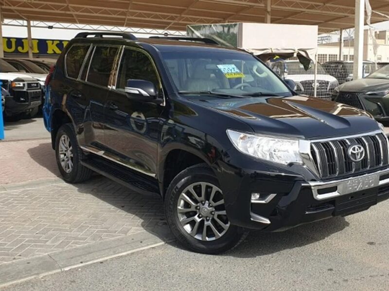 2021 Toyota Prado 2.7L 4WD PETROL FULL OPTION Black Beige