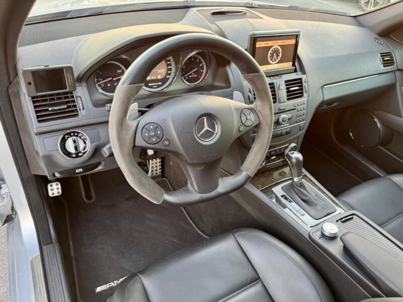 2010 Mercedes C63 AMG 6.2-liter V8 Engine Silver Black