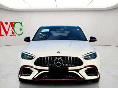2024 Mercedes-Benz C-Class AMG C63S E PERFORMANCE White Black