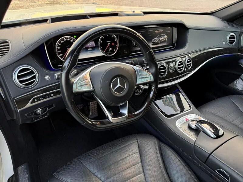 2015 Mercedes-Benz S-Class S 550 White Clean Title Excellent Condition