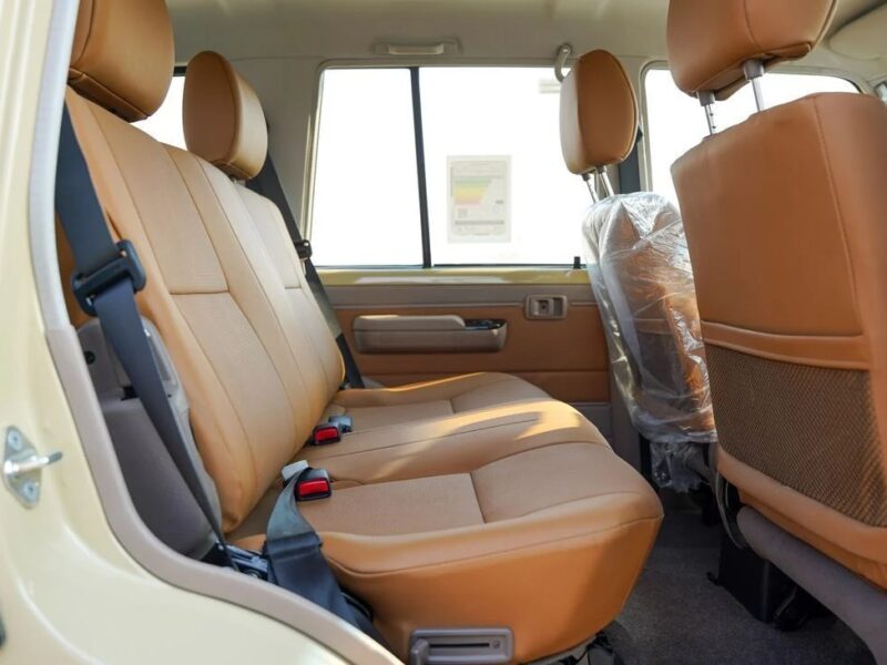 2023 Toyota Land Cruiser 70 6 Cylinder Engine Beige Tan GCC Specs