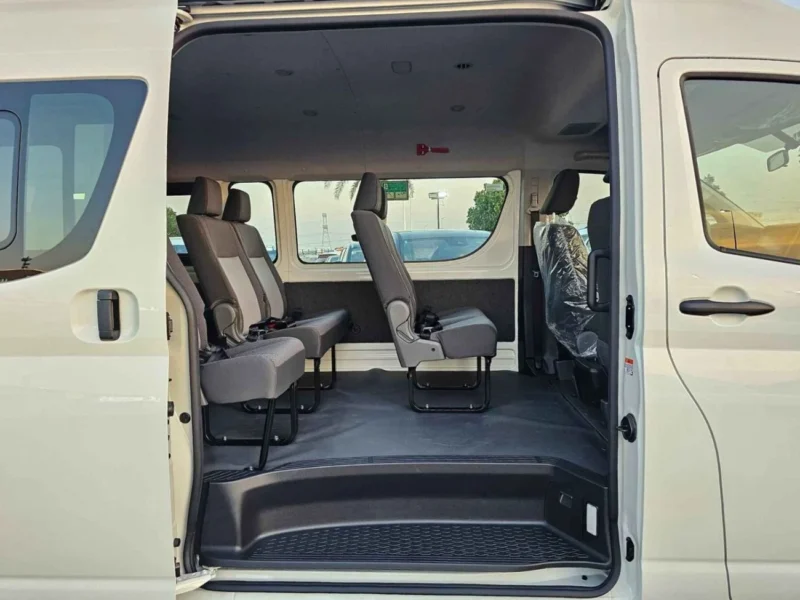 2025 Toyota Hiace DX PASSENGER 3.5L V6 AUTOMATIC White Grey