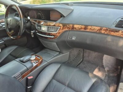 2006 MERCEDES BENZ S 350 V6 AUCTION GRADE 4/B White Black