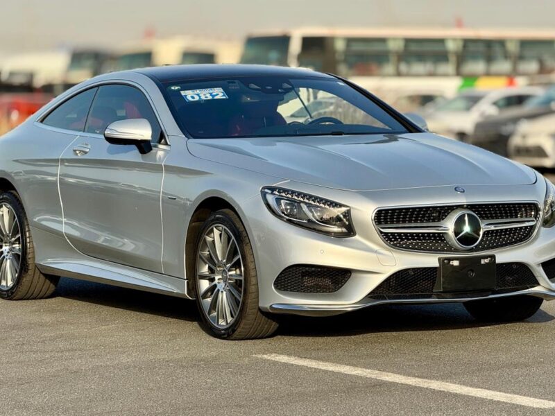 MERCEDES S 550 4.7L twin-turbo V8 Engine SILVER RED 2015