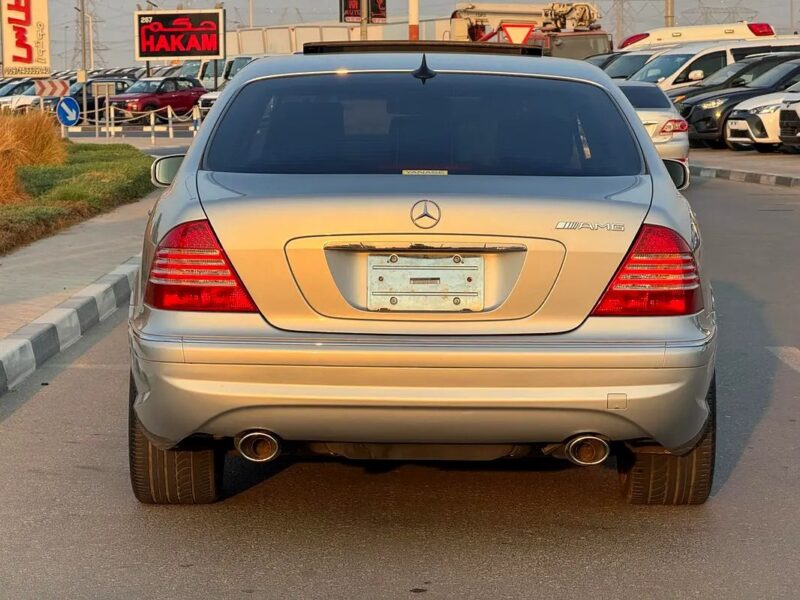 2002 Mercedes-Benz S-Class S 320 4.5 Silver Auction Grade Clean Title
