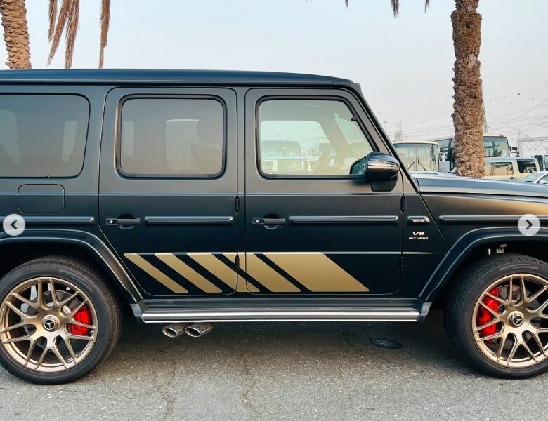 2024 MERCEDES BENZ G 63 4.0L V8 Biturbo GRAND EDITION Black Grey