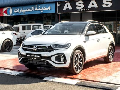 2025 Volkswagen T-Roc R-Line 4 Cylinder Engine Petrol White Black