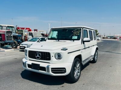 2021 MERCEDES BENZ G 63 White-Beige FULL OPTION