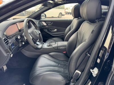 2015 MERCEDES BENZ S 63 AMG V8 AUCTION GRADE 4/B Black