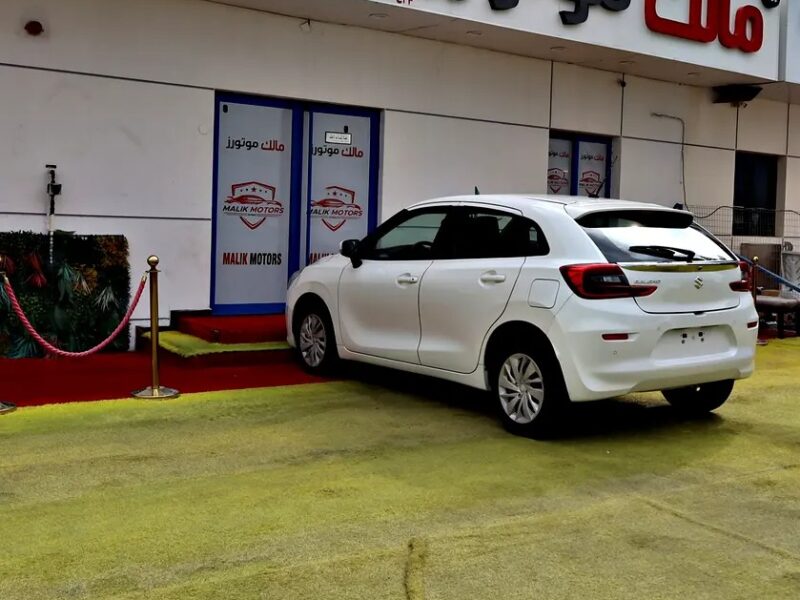 2024 Suzuki Baleno GLX 4 Cylinder Engine GCC Specs White Black