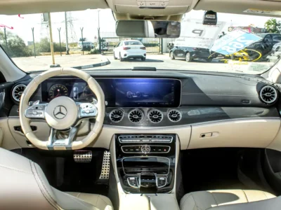 2019 Mercedes-Benz CLS-Class CLS 53 AMG 6 Cylinders Engine White Beige
