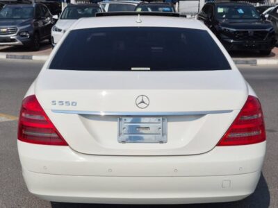 2006 MERCEDES BENZ S 350 V6 AUCTION GRADE 4/B White Black
