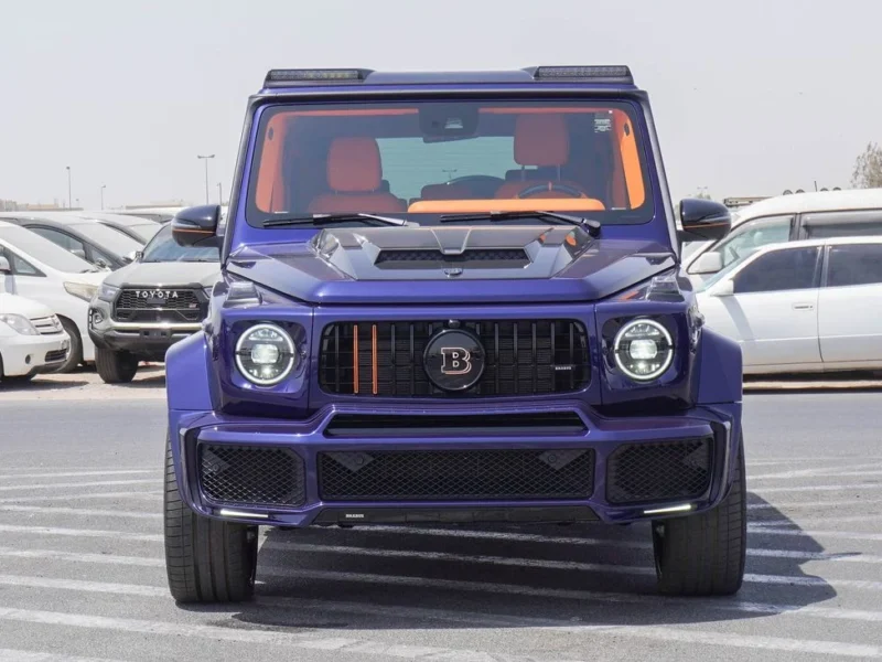 2024 Mercedes-AMG G 63 BRABUS 800 8 Cylinders Engine Blue Orange