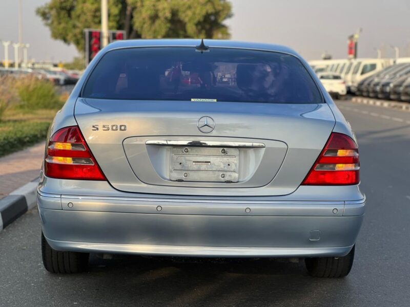 2000 Mercedes-Benz S 500 5.0-liter V8 Engine Blue Grey